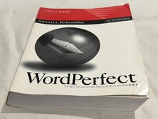 Vintage Novell PerfectOffice WordPerfect V6.1 Manual Book picture