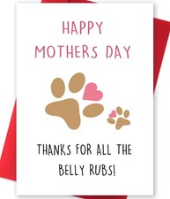 Funny Mother s Day Card Dog Mom Greeting HGFMG-HM149-BH Huameigf Mothers picture
