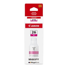Canon GI-26 Genuine Pigment Magenta Ink Bottle, Compatible with MegaTank GX7120, picture