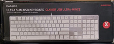 Macally Ultra Slim Usb Keyboard (Free Shipping) Clavier USB ULTRA-MINCE picture