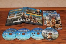 Medieval II Total War and Total War Kingdoms PC Games on CD-ROM with key & case picture