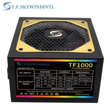 1000W ATX PC Power Supply LED Fan RGB PSU Silent SATA IDE Gaming Power Supplies picture