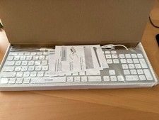 Yivandi Aluminum Keyboard for Mac OS, Numeric Keypad, KB-027 Silver/White picture