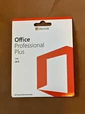 Authentic Microsoft Office Professional Plus 2019 Lifetime - BRAND NEW CODE CARD picture