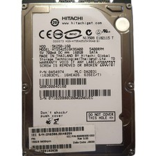 Hitachi HTS542516K9SA00 0A54974 DA2031 Thailand 160gb 2.5