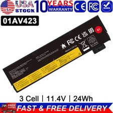 Battery for Lenovo ThinkPad T470 T480 T570 T580 01AV423 01AV424 01AV422 /Charger picture