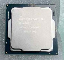 Intel Core i7-8700T SR3WX 6 Core 12 Threads 2.40GHz LGA1151 CPU processor picture