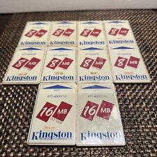 Kingston KTT-4600/8 And 16MB Memory Dram Card Vintage (UD1) Lot Of 10 picture