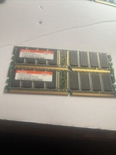 2 512MB DDR 400MHZ CL3 PC3200U-30330 RAM Memory HYMD564646B8J-D43 AA Hynix picture