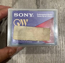 Two Sony QW QIC-WIDE, QW5122F Mini Data Cartridge 200MB 2 pack sealed NEW picture