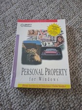 NEW SEALED - VINTAGE 1994 SWIFT PLATINUM PERSONAL PROPERTY FOR WINDOWS 95 HOME picture