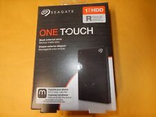 Seagate One Touch 1TB External Portable Drive Storage HDD for Windows Pc & Mac picture