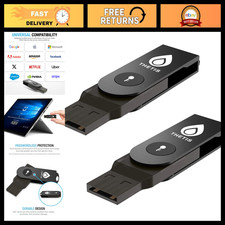 2-Pack FIDO2 Security Key USB-A | Hardware MFA & Passkey for Business, Schools, picture