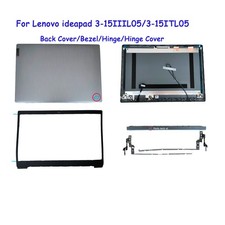 LCD Back Cover/Bezel/Hinges Cap Palmrest For Lenovo ideapad 3-15IIL05 15ITL05  picture