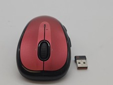 GENUINE RED Logitech M510 Wireless Computer Mouse with USB Unifying Receiver picture