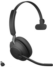 Jabra Evolve2 65 UC USB-C Bluetooth Wireless Headset w/ Link380c, 37 hr. Battery picture