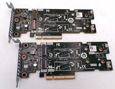 LOT OF 2 - DELL BOSS CONTROLLER CARD LP PCIe 2xM.2 (3JT49) picture