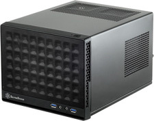 Technology Ultra Compact Mini-Itx Computer Case with Mesh Front Panel Black (SST picture