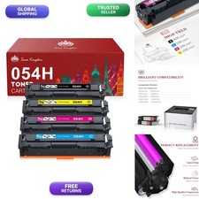 Toner Kingdom Compatible Toner Cartridge for Canon 054/054H 4 Pack picture