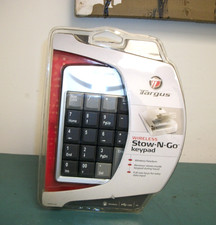 TARGUS AKP01US Wireless Laptop Stow-N-Go Numeric Keypad - NEW in BOX picture