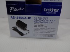 Genuine Brother P-Touch AD-24ESA-01 AC Adapter Power Supply NEW picture