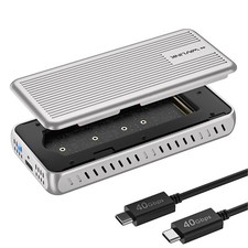 USB 4 40Gbps PCIe NVMe SSD Enclosure for 2230/2242/2260/2280 B+M/M-Key PCIe SSD picture