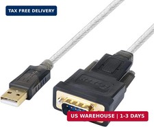 DTech Serial Cable to USB Adapter DB9 Male RS232 Port Supports Windows 11 10 ... picture