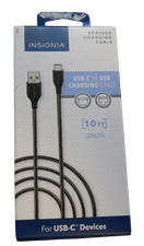 Lot 100 Insignia 10' USB-C to USB-Charging Cable -  picture