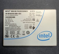 Intel DC P4510 Series 4TB U.2 NVMe PCIe 2.5'' SSDPE2KX040T8 Solid State Drive picture