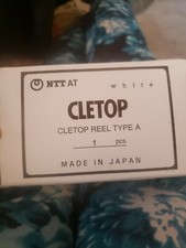 One New, NTT AT Cletop Optical Fiber Connector Cleaner Type A with White Tape picture