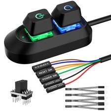 PC Power Button,External Switch with LED Desktop for Computer Motherboard picture