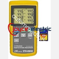Brand New Lutron BTM-4208SD 12 Channels Temperature Recorder Data Logger Mete picture