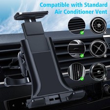 Universal Car Mount Air Vent Tablet Phone Holder 360°Rotate For 4-12