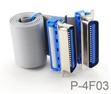 3ft Centronics CN36 Male to Male Flat Ribbon Printer Cable, CablesOnline P-4F03 picture