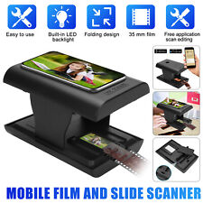 Mobile Film Scanner Negatives Old 35/135mm Film Slide Converts to Digital Photo picture