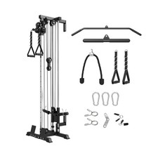 Mikolo Wall Mount Cable Station, Cable Crossover Machine with Dual Pulley Sys... picture