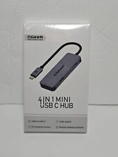 QGeeM 4-in-1 USB C Hub Adapter With 4K USB C To HDMI Hub New picture
