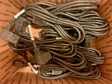 Lot of 13 New Angled Power Cable for computers, printers, servers,  picture