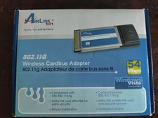 Airlink 101 802.11G Wireless Cardbus Adapter 54 Mbps AWLC3026T picture