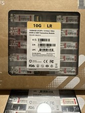 FS 10GBASE-LR SFP+ 1310nm 10km Transiever Module P/N SFP-10GLR-31 Sealed Box picture