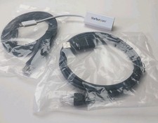 StarTech USB Data / Peripheral Connection Cable Lot - White & Black picture