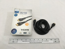 (1) NEW Philips 10-ft High-Speed HDMI Cable w/ Ethernet EZ Grip Connectors (ob) picture