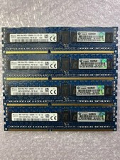 SK Hynix HP 32GB 4x8GB DDR3 PC3-12800R ECC Reg RAM HMT41GR7MFR4C-PB picture