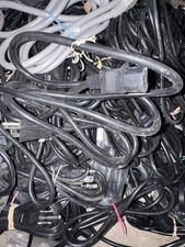 Lot of 100 3-Prong Power Cables 6FT PC, Printer Power Cord picture