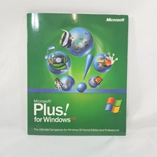 Microsoft Plus for Windows XP Set With CD & Manual [COMPLETE] In Sleeve 2001 picture