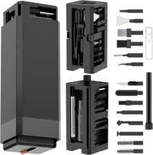 Kit de Limpieza para Teclado con Cepillo para Laptop Audifonos y Pantallas Negro picture