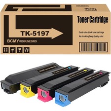 TK-5197 Toner Cartridge Set Replacement for TK-5197K TK-5197C TK-5197M TK-519... picture