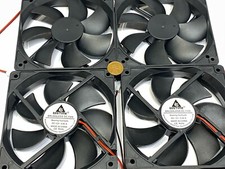 4x GDSTIME Computer Case fan Large 12V 2Pin 120mm 25mm gda blower 1225 12025 G20 picture