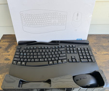 Faadar EK39 Ergonomic Wireless Keyboard Mouse Combo Wrist Rest USB NOB picture