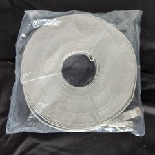 Jadaol CAT6 Thin Ethernet Network Cable 100FT Flat White With Clips Sealed picture